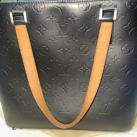 Louis Vuitton Monogram Mat Stockton in Pewter - Picture 8 of 16
